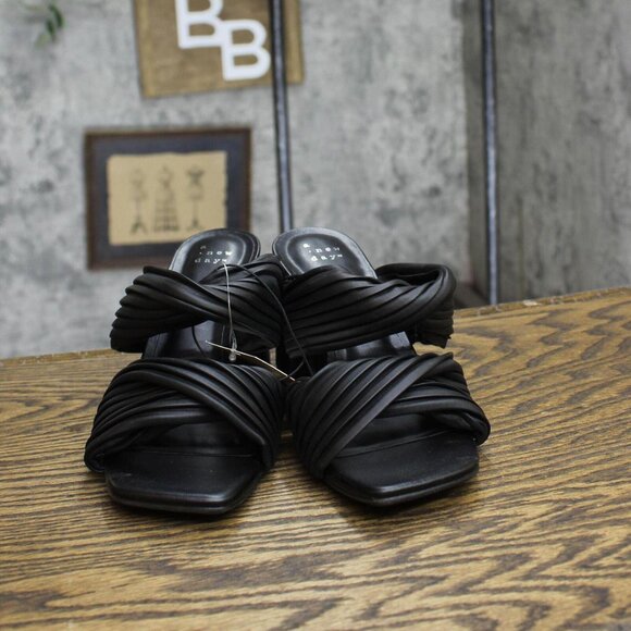 a new day Womens Jessa Mule Heels 87931545 Black 6.5M - Picture 3 of 10